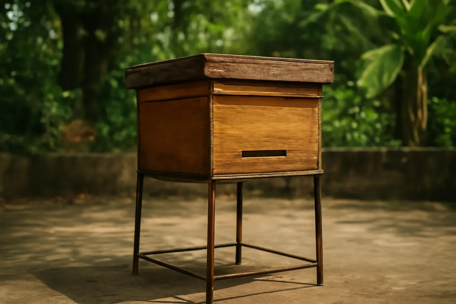 Thùng cho người nuôi để lấy keo, không lấy mật
